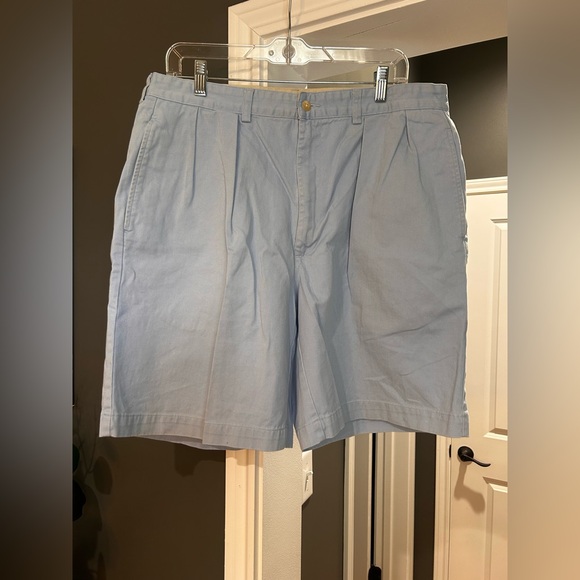 Polo by Ralph Lauren Light Blue Men's Flat Front Shorts - Picture 1 of 4